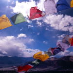 Prayer Flags at the Dharamshala Monastery